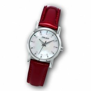 Dkny Brand new never worn, maroon watch
